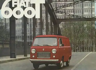 Steyr Fiat 600 T Prospekt ca. 1965