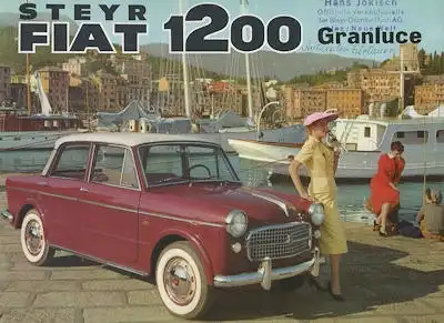 Steyr Fiat 1200 Granluce Prospekt ca. 1957