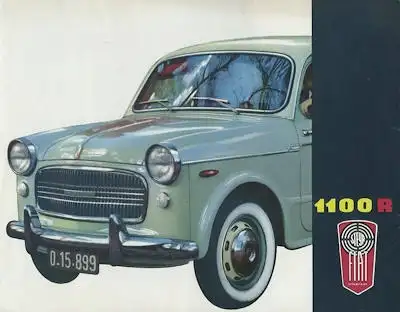 Steyr Fiat 1100 R Prospekt 12.1957
