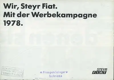 Steyr Fiat Programm 1978