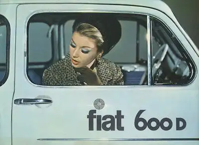 Steyr Fiat 600 D Prospekt 5.1964
