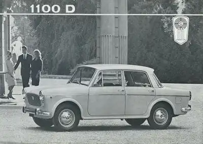 Steyr Fiat 1100 D Prospekt 10.1962