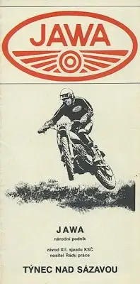 Jawa Programm ca. 1980