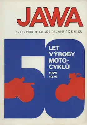Jawa Modelle 1929-1979 Prospekt