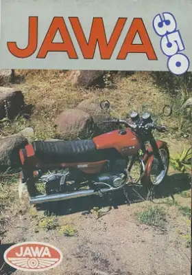 Jawa 350 Typ 638 Prospekt ca. 1984