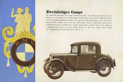 BMW 3/15 PS Prospekt 2.1931