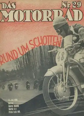 Das Motorrad 1938 Heft 29