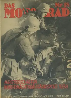 Das Motorrad 1938 Heft 18