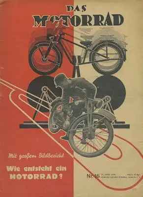 Das Motorrad 1941 Heft 16