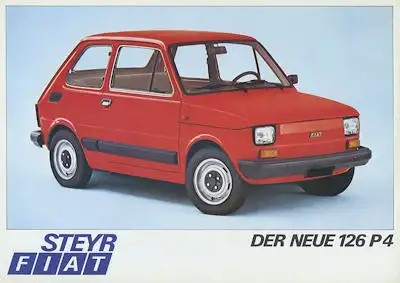Steyr Fiat 126 Prospekt 1978
