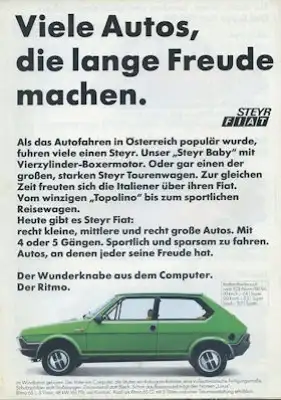 Steyr Fiat Programm 12.1979