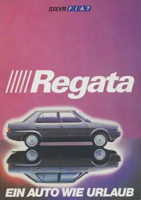 Steyr Fiat Regata Prospekt 11.1983