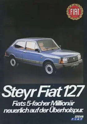 Steyr Fiat 127 Prospekt 3.1982