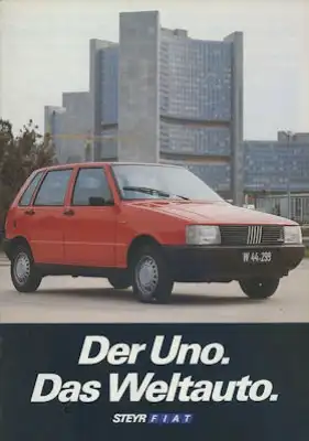 Steyr Fiat Uno Prospekt 3.1983