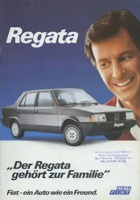 Steyr Fiat Regata Prospekt 3.1985