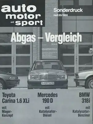 Mercedes-Benz 190 D Test 11.1990