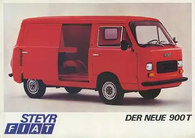 Steyr Fiat 900 T Prospekt 1.1977