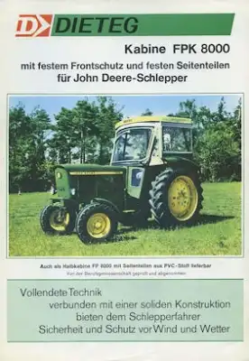 Dieteg Kabine für John Deere Prospekt 7.1974