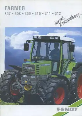 Fendt Farmer 307-312 Prospekt 12.1994