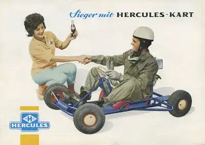 Hercules Kart K 2 Prospekt ca. 1964