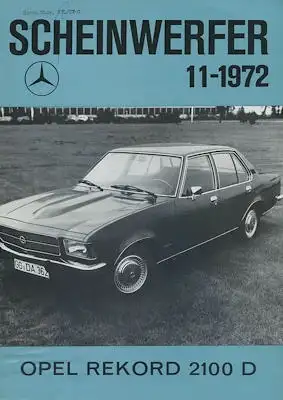 Mercedes-Benz Scheinwerfer 11.1972