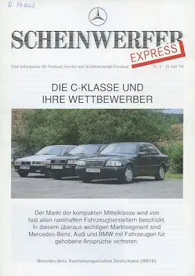 Mercedes-Benz Scheinwerfer Extra 5.1993