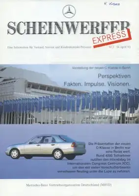 Mercedes-Benz Scheinwerfer Extra 1.1993