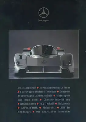 Mercedes-Benz Motorsport Zeitschrift ca. 1991