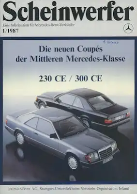 Mercedes-Benz Scheinwerfer 1.1987