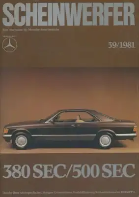 Mercedes-Benz Scheinwerfer 39.1981