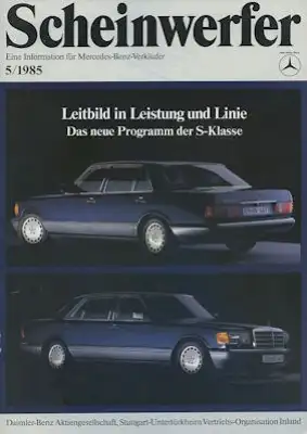 Mercedes-Benz Scheinwerfer 5.1985