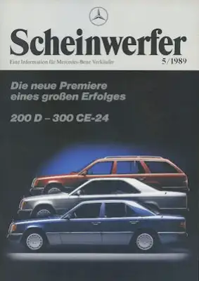Mercedes-Benz Scheinwerfer 5.1989