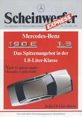 Mercedes-Benz Scheinwerfer Extra 2.1990