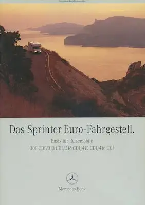 Mercedes-Benz Sprinter Euro-Fahrgestell Prospekt 1.2000