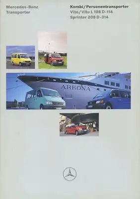 Mercedes-Benz Transporter Prospekt 11.1997