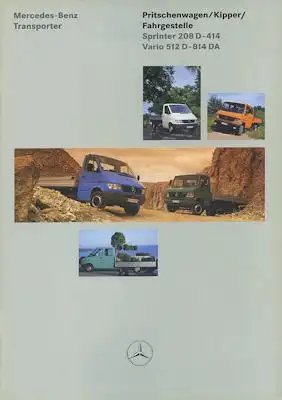 Mercedes-Benz Sprinter Prospekt 8.1997