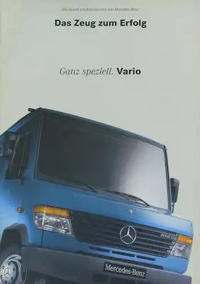 Mercedes-Benz Vario Prospekt 8.1996