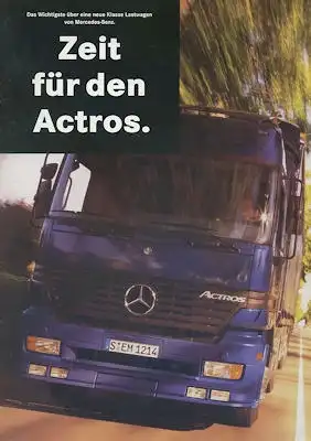 Mercedes-Benz Actros Prospekt 8.1996