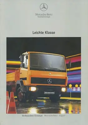Mercedes-Benz Leichte Klasse Prospekt 9.1992