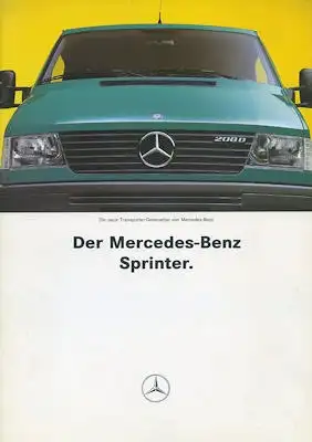 Mercedes-Benz Sprinter Prospekt 7.1995