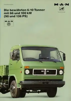 MAN 6-10 Tonner Prospekt 1986