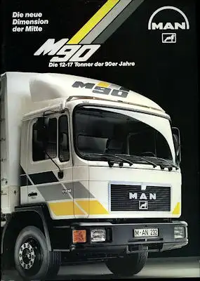 MAN 12-17t Programm 1989