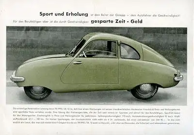 Trippel SK 10 Prospekt 1950