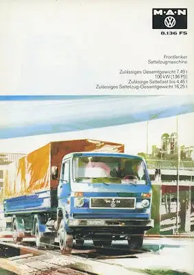 MAN 8.136 S Prospekt 5.1981