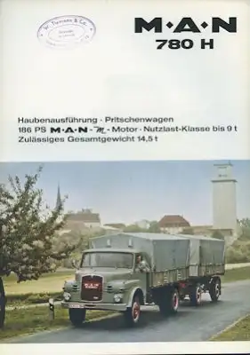 MAN 780 H Prospekt 1960er Jahre