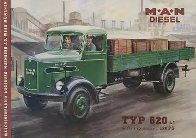 MAN 620 L1 Prospekt ca. 1956