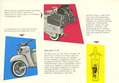 Rabeneick Roller R 50 Prospekt 6.1962