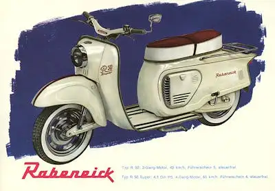 Rabeneick Roller R 50 Prospekt 6.1962