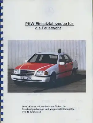 Mercedes-Benz Einsatzfahrzeuge der Feuerwehr Technische Daten 1994