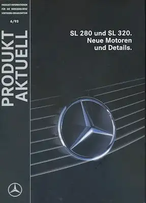 Mercedes-Benz SL 280 320 Produkt Aktuell 6.1993